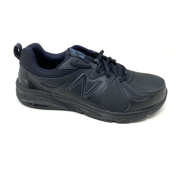 New Balance MX857AB2 Men's Cross-Training Shoes Slip Resistant All Black - Picture 1 of 8